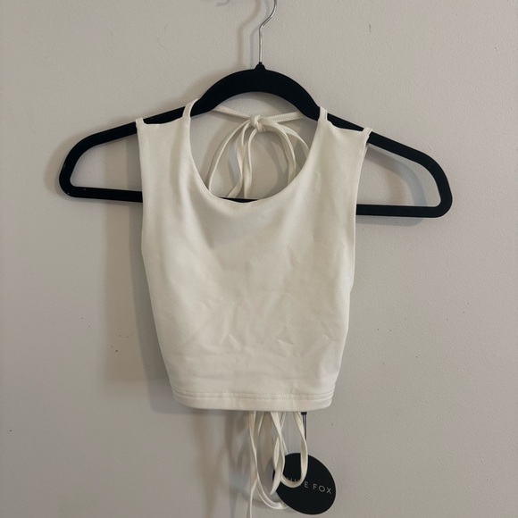 White Fox White Crop Top (NWT!) - Picture 3 of 5